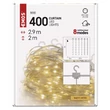 Kép 1/6 - LED karácsonyi drop fényfüzér – fényfüggöny, 2,9x2 m, kültéri és beltéri, meleg fehér, pr.