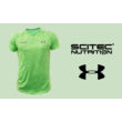 Kép 3/4 - T-Shirt Under Armour férfi neon zöld póló Scitec Nutrition