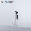 Kép 2/4 - Dr. SONIC L12 akkumulátoros szájzuhany nagy kijelzővel, 5 fokozattal, 4 különböző fúvókával (fehér)