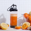 Kép 3/4 - Smoothio hordozható mixer erős motorral 600 ml (fekete)