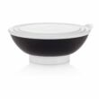 Kép 1/3 - Elegancia tál fekete-fehér Tupperware