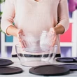 Kép 5/8 - Átlátszó tálak fekete tetővel Tupperware