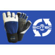 Kép 2/2 - Kesztyű Power Blue with wrist wrap férfi sötétkék Scitec Nutrition