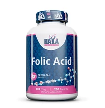 Folic Acid 800mcg 250 tabl. HAYA LABS