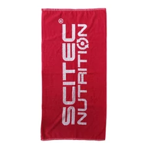 Törölköző 50x100cm piros Scitec Nutrition