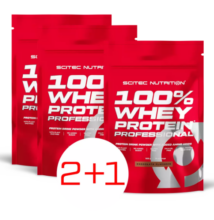 100% Whey Protein Professional 2+1 (3x500g) Scitec Nutrition