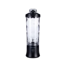 Smoothio hordozható mixer erős motorral 600 ml (fekete)