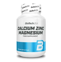 Calcium Zinc Magnesium 100 tabl. BioTechUSA