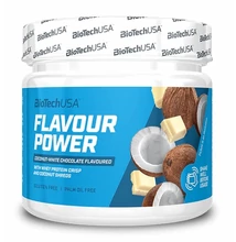 Flavour Power 160 g kókusz-fehércsokoládé BioTechUSA