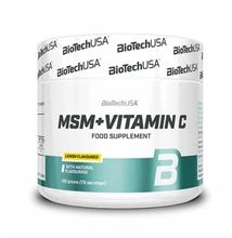 MSM + Vitamin C 150 g narancs BioTechUSA