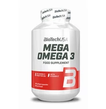 Mega Omega 3 180 lágyzselatin kapsz. BioTechUSA
