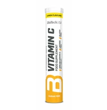 Vitamin C 20 pezsgőtabl. citrom BioTechUSA