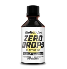 Zero Drops 50 ml vanília BioTechUSA