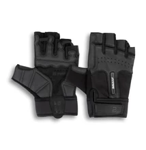 TORONTO uniszex bőr kesztyű fekete BioTechUSA