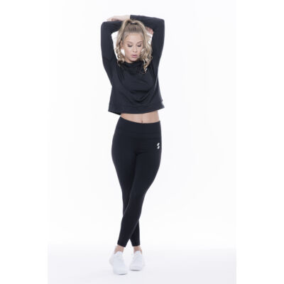 Wien edző leggings fekete alapon fehér felirattal női Scitec Nutrition