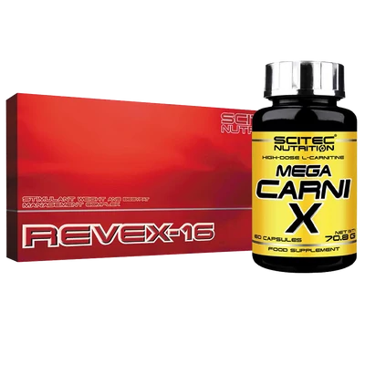 Revex-16 108 kapszula + Mega Carni-X 60 kapszula Scitec Nutrition