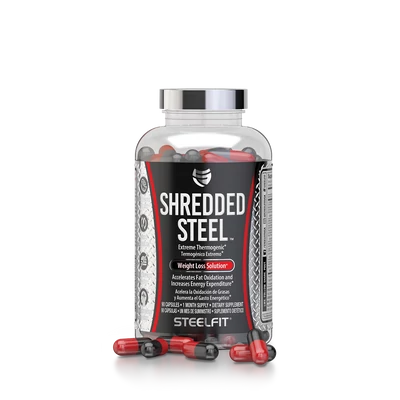 Shredded Steel 90 kapsz. STEELFIT