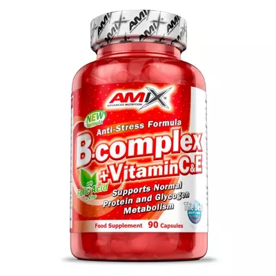B-Complex with VitaminC&E 90 kapsz. AMIX Nutrition