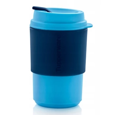 Öko plus Utazó kávésbögre 350 ml kék (sötétkék) Tupperware