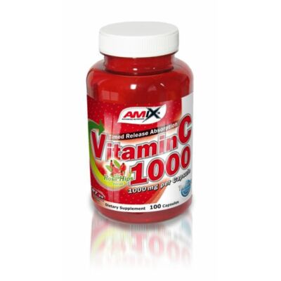 C-Vitamin 1000 mg + Rose Hips AMIX Nutrition
