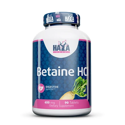 Betaine HCL 650mg 90 tabl. HAYA LABS