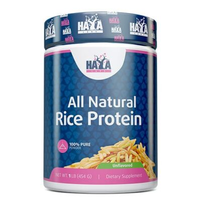 100% All Natural Rice Protein 454g HAYA LABS