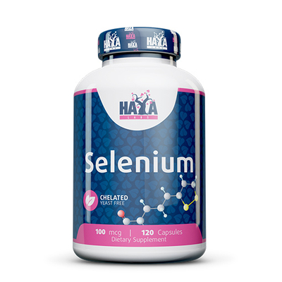 Selenium (Chelated -yeast free) 100mcg 120 kapsz. HAYA LABS