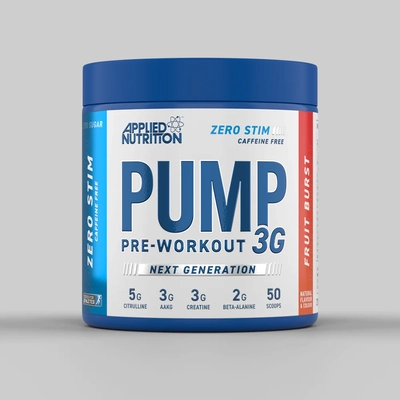 PUMP 3G ZERO (koffeinmentes) 375g Applied Nutrition