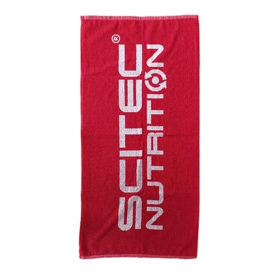 Törölköző 50x100cm piros Scitec Nutrition