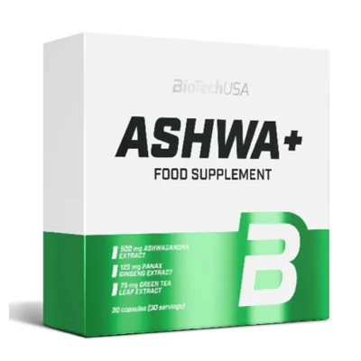 Ashwa+ 30 kapsz. BioTechUSA