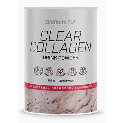 Clear Collagen 308 g eper-vörösáfonya BioTechUSA