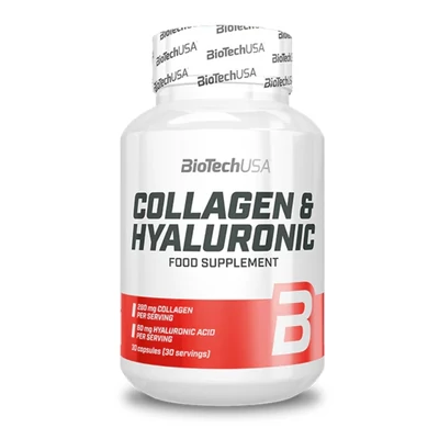 Collagen & Hyaluronic 30 kapsz. BioTechUSA