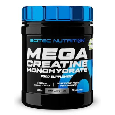 Mega Creatine Monohydrate 306 g Scitec Nutrition