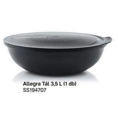 Allegra tál 3,5 L fekete/arany Tupperware