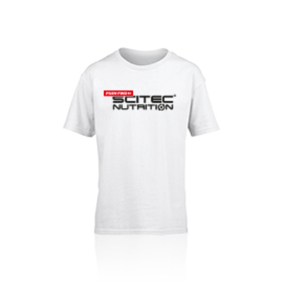 T-Shirt Push FWD férfi fehér póló Scitec Nutrition