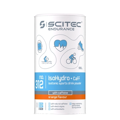 IsoHydro+Caff izotóniás sportital por koffeinnel Scitec Endurance