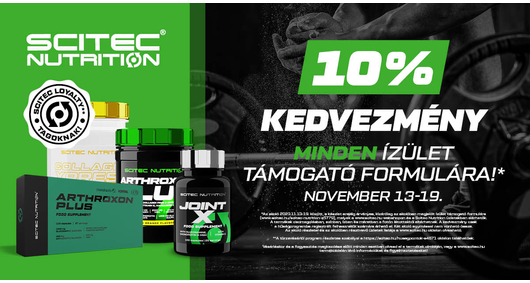 Scitec Ízületvédő hét!