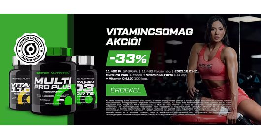 Scitec 2023. decemberi akciói