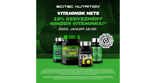 Scitec Vitaminok hete!