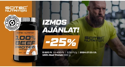 Scitec 2024. júliusi akciói (07.01-07.15. között)