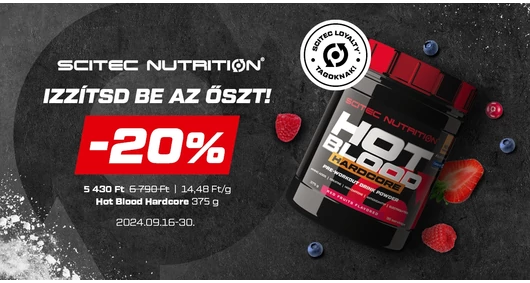 Scitec 2024. szeptemberi akciói (09.16-09.30. között)