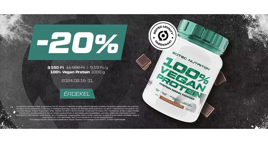 Scitec 2024. augusztusi akciói (08.16-08.31. között)