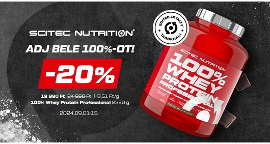 Scitec 2024. szeptemberi akciói (09.01-09.15. között)