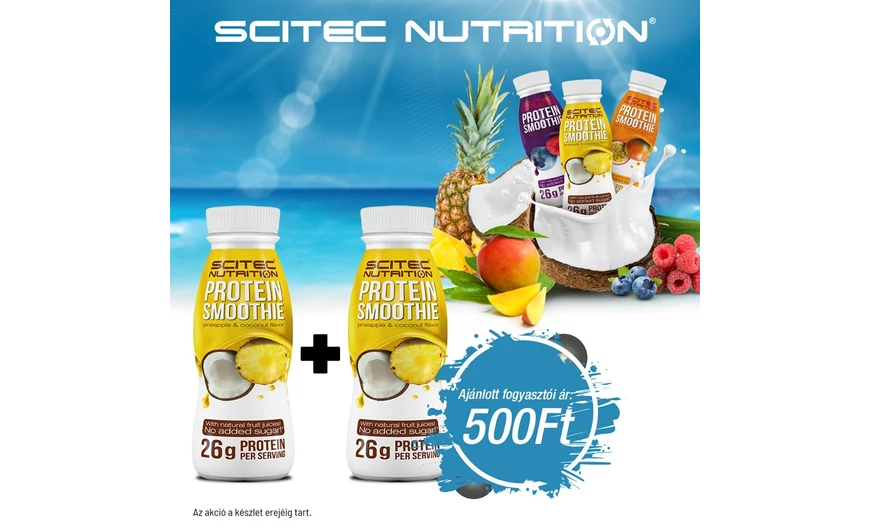 Brutális Protein Smoothie akciót hirdetünk