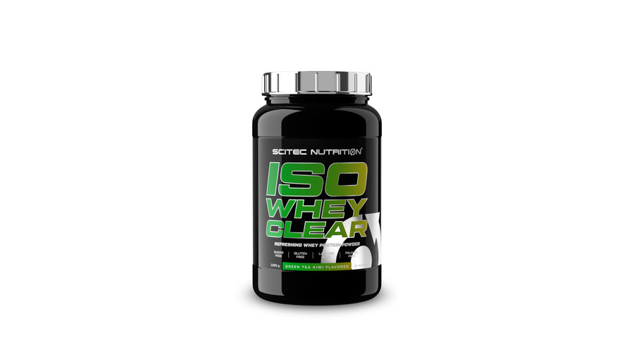 Iso Whey Clear 1025g zöldtea-kiwi Scitec Nutrition
