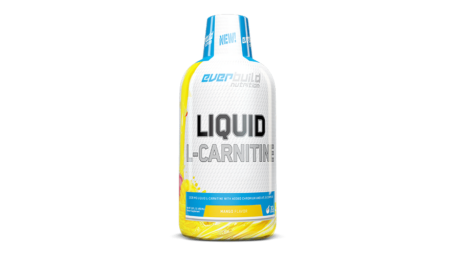 Liquid L-Carnitine + Chromium 450ml Raspberry EverBuild Nutrition