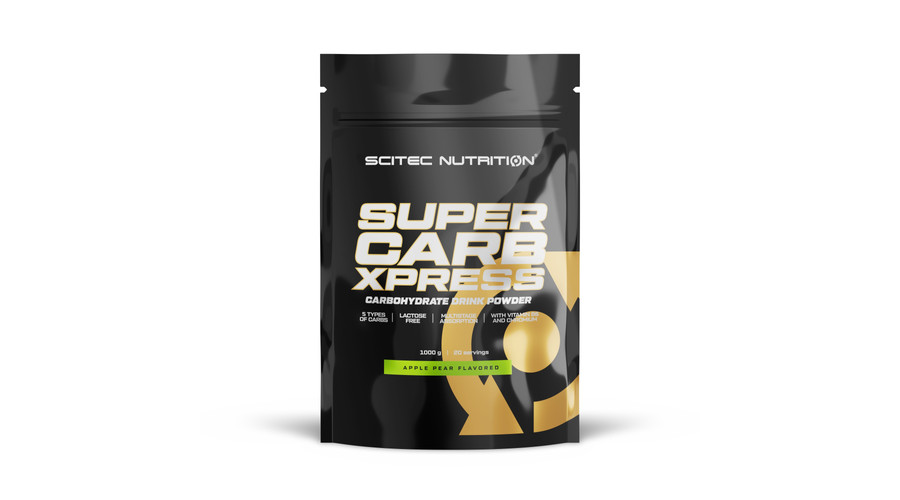 Supercarb Xpress 1000g málna tea Scitec Nutrition