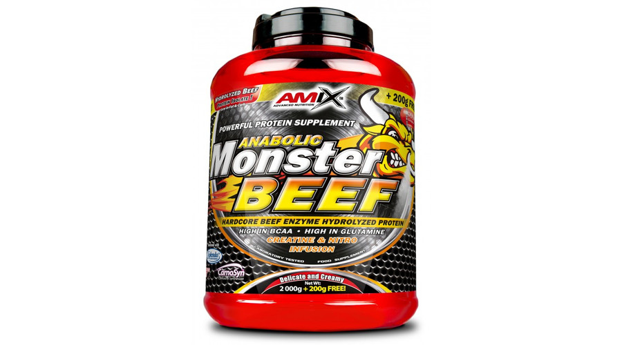 Anabolic Monster BEEF 90% Protein 2200g Chocolate AMIX Nutrition