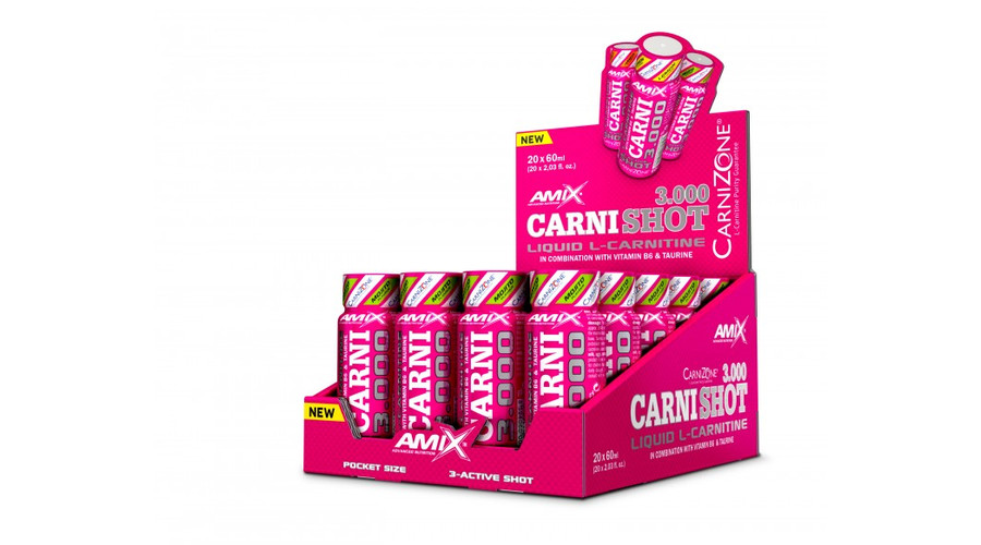CarniShot 3000 20x60ml mojito AMIX Nutrition CarniShot 3000 20x60ml mojito AMIX Nutrition
