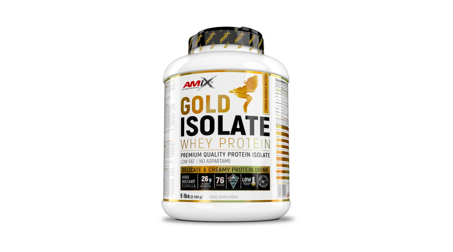 Gold Whey Protein Isolate 2280g Chocolate Peanut Butter AMIX Nutrition
